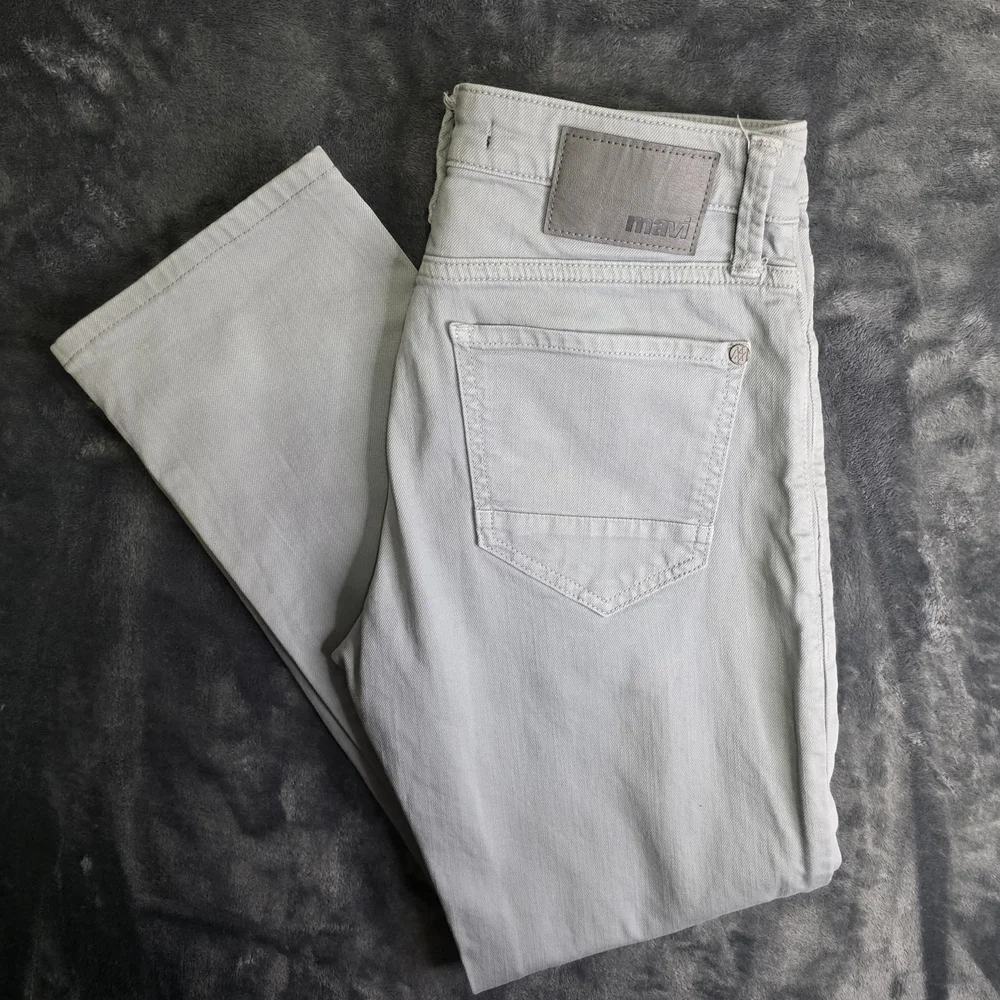 MAVI Jeans Zach Mens Blue Light Wash Straight Leg Stretch Denim Pant 29/32